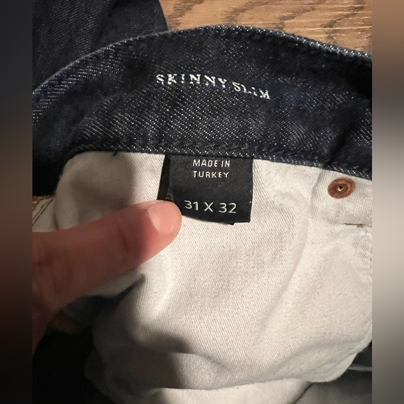 DSTLD Skinny Slim Dark Wash Denim Jean 31x32 - Picture 3 of 5